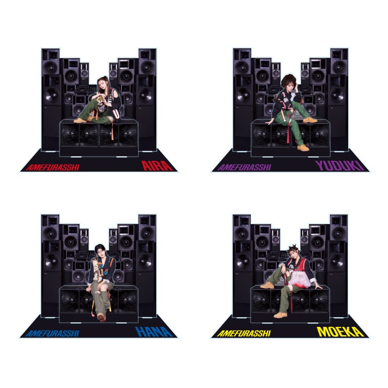 「AMEFURASSHI Acrylic Stand」 受注販売開始のお知らせ！