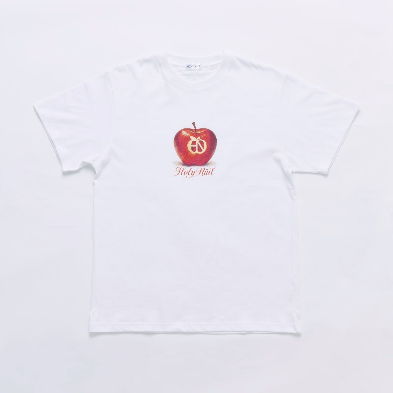 apple logo tee