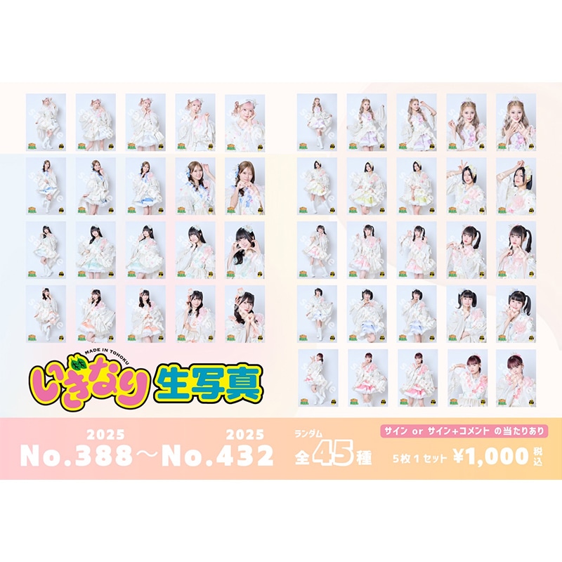 いぎなり生写真 (2025 No.388-No.432)