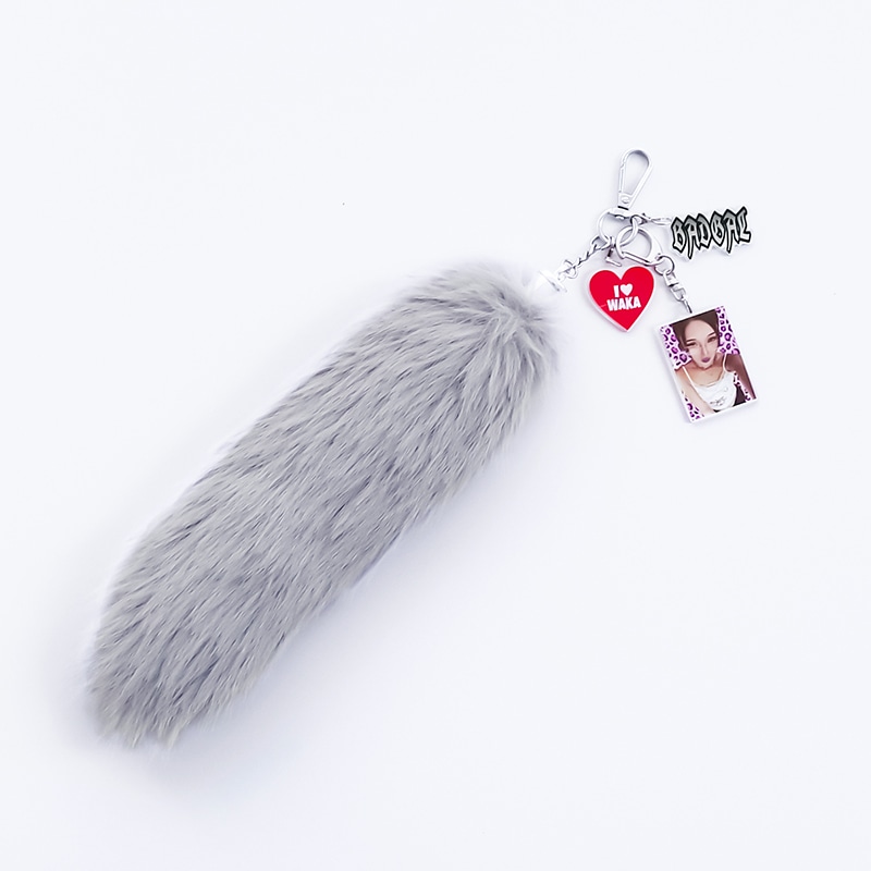 安杜羽加生誕商品2025：ギャル杜のしっぽキーホルダー