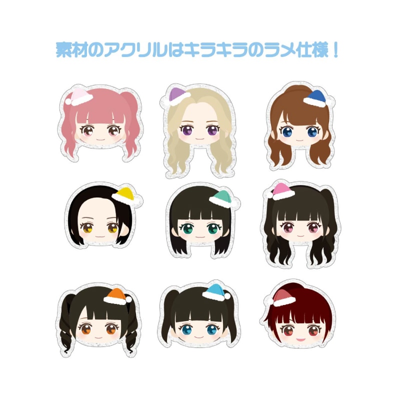 【ランダム】いぎなりクリスマス2025 ラメアクリルステッカー
