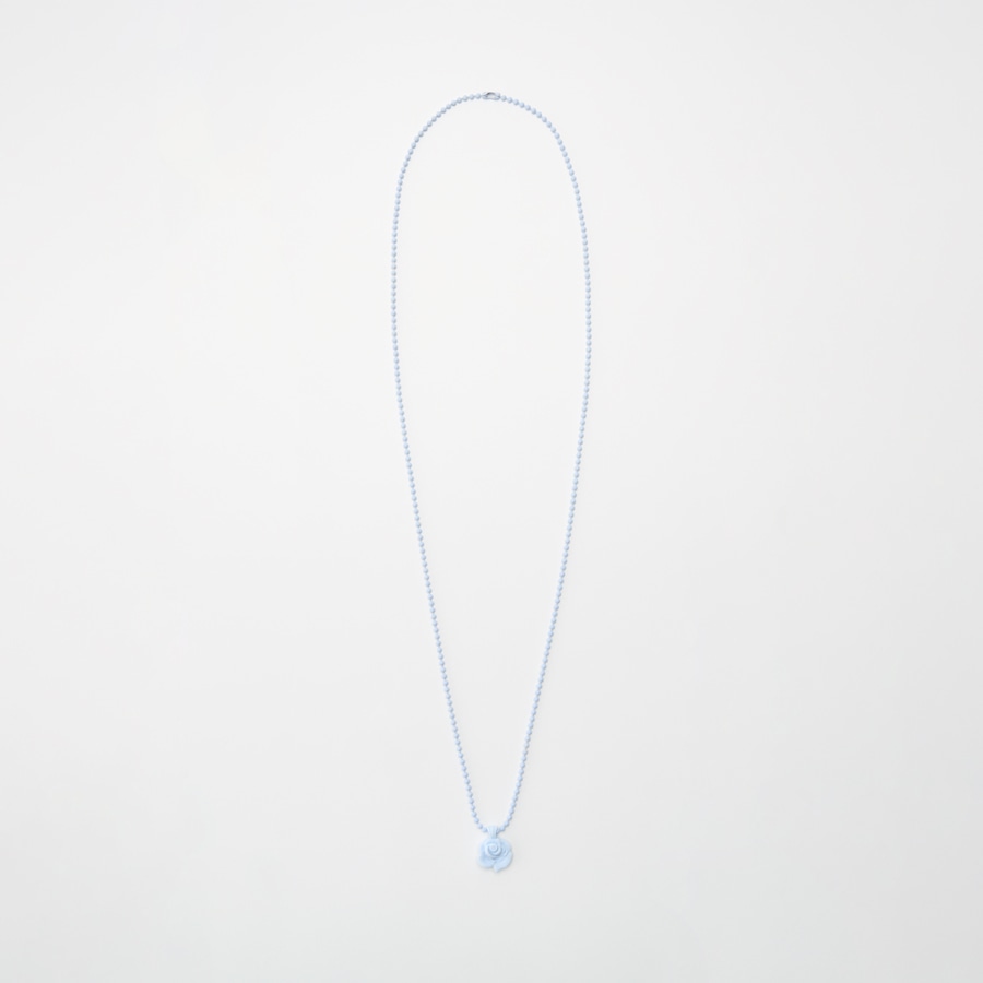 Not heavy rose charm necklace