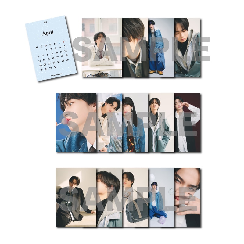 KEITATSU KOSHIYAMA 2026 Mini Calendar Set