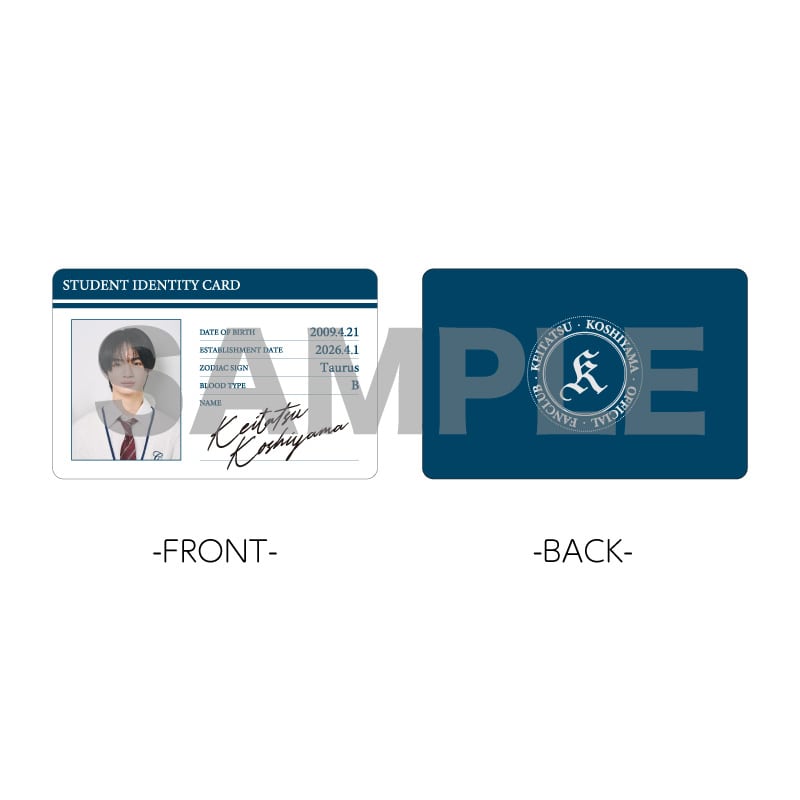 KEITATSU KOSHIYAMA 2026 ID Card