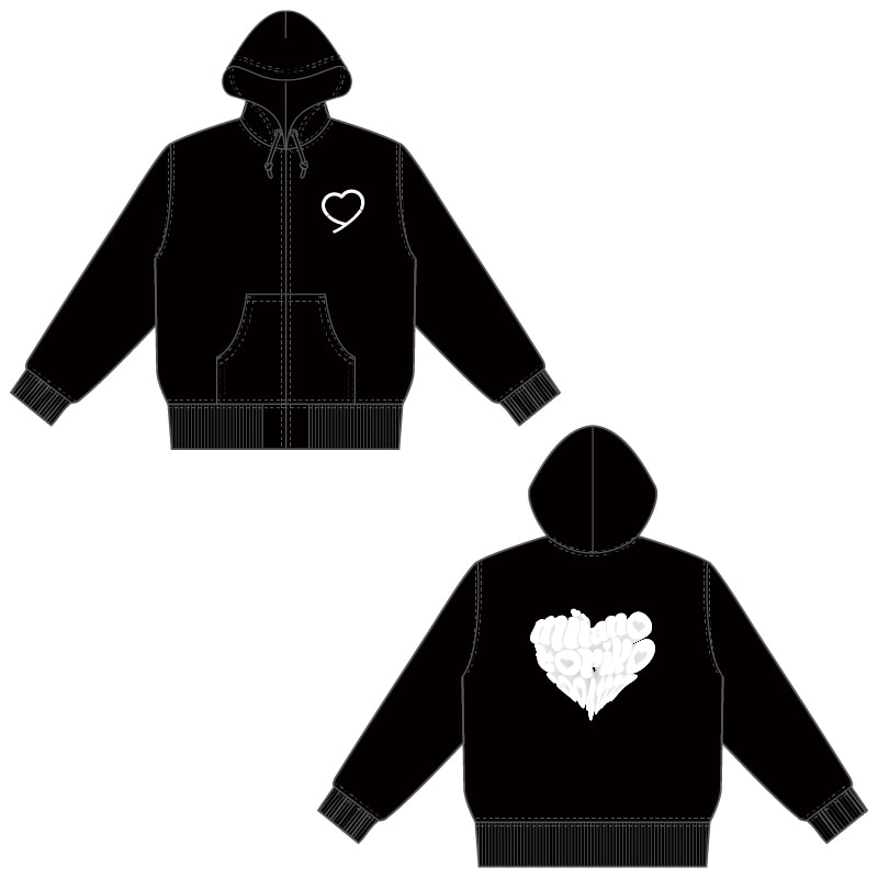 みぃあのとりこパーカー