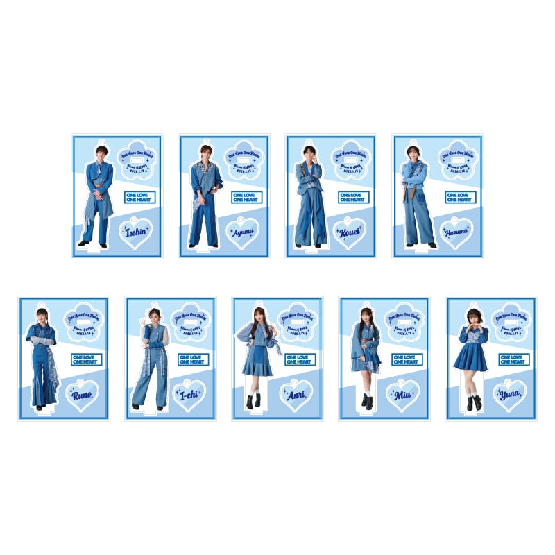 【ランダム】Bloom of LOVE アクリルスタンドキーホルダー