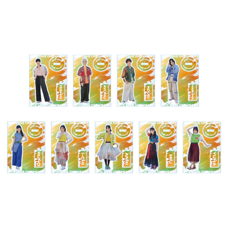 【ランダム】「あのね、ずっと好きでした。」 アクリルスタンドキーホルダー