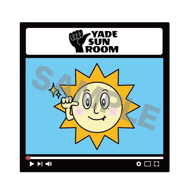 「YADE SUN ROOM」1st Anniv．ハンドタオル