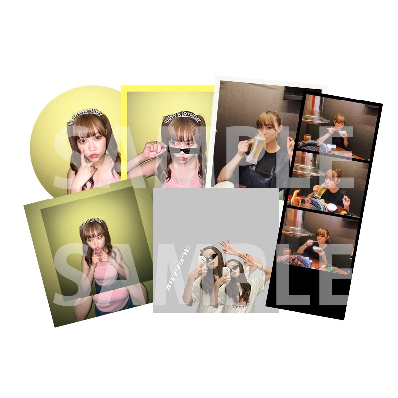 葉月結菜生誕商品：ゆなchanおめでとう!!ステッカー