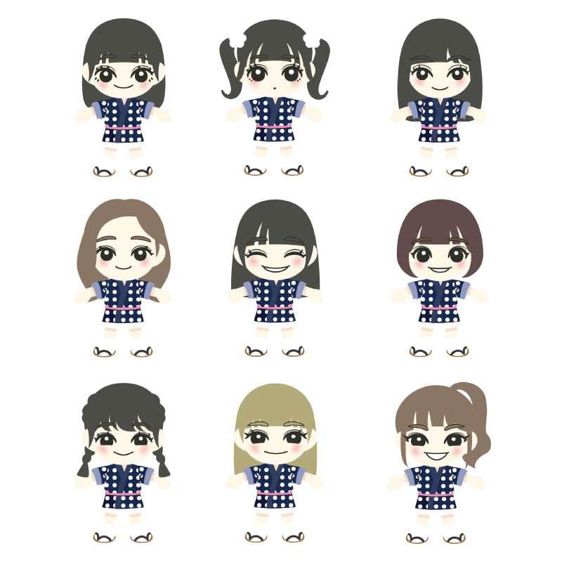 秋田発酵特番　ぬいぐるみキーホルダーver.いぎなり東北産