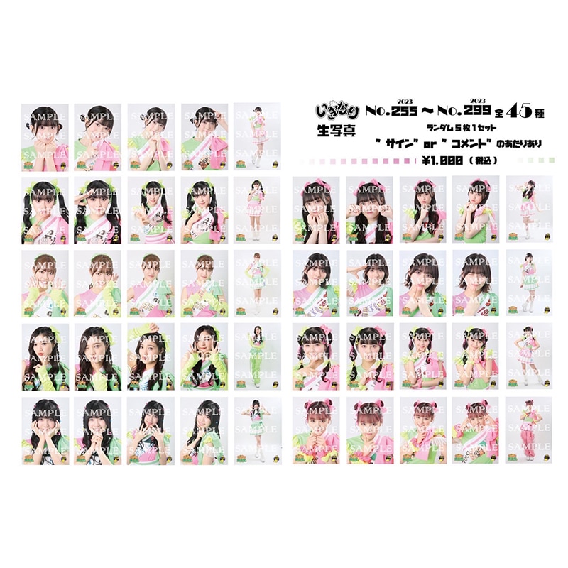 いぎなり生写真(2023 No.255-No.299)