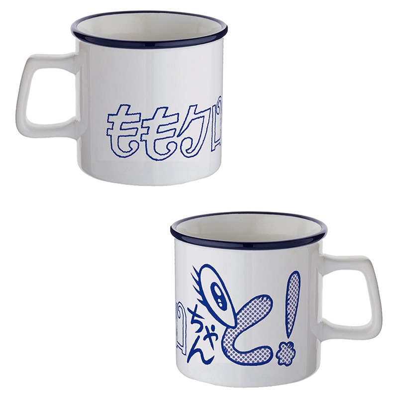 ももクロちゃんと!ロゴとマグカップ