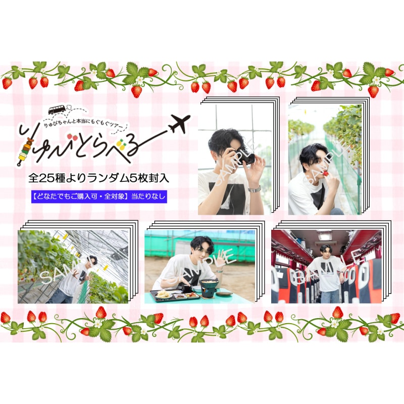 【全対象・サイン無し】「りゅびとらべる　山梨ツアー」スペシャルフォトセット