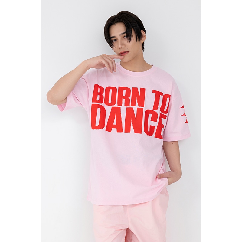 【PINK★BOOTS】BIGロゴTシャツ(ピンク)