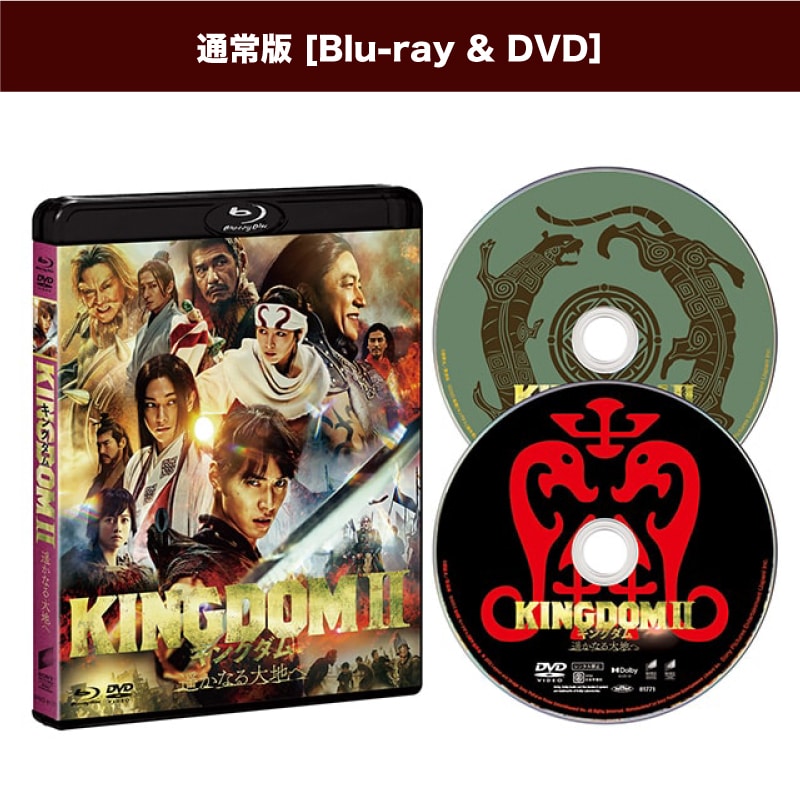 映画「キングダム２ 遥かなる大地へ」 ブルーレイ&DVDセット（通常版）