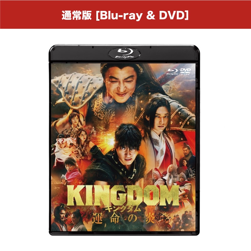 映画「キングダム 運命の炎」 ブルーレイ&DVDセット（通常版）