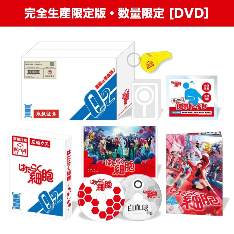 映画「はたらく細胞」【完全生産限定版・数量限定】DVD